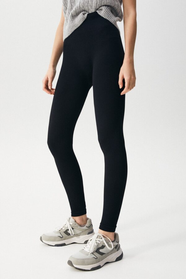 Basic Relax Fit Leggings - Image 4